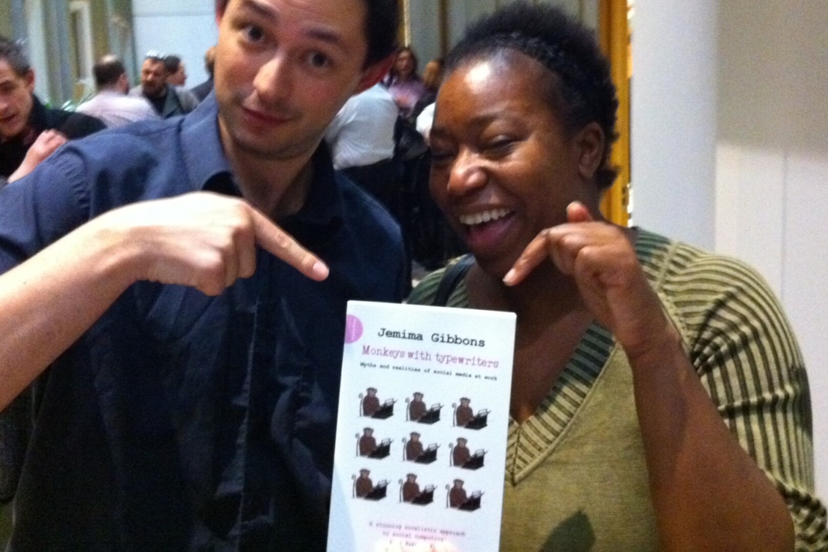 Edent and Annie Mole at the BCS Women talk