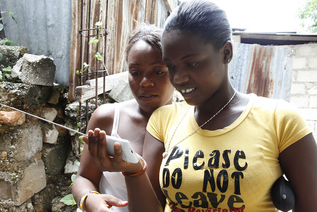 Using mobile phones in Haiti after the earthquake