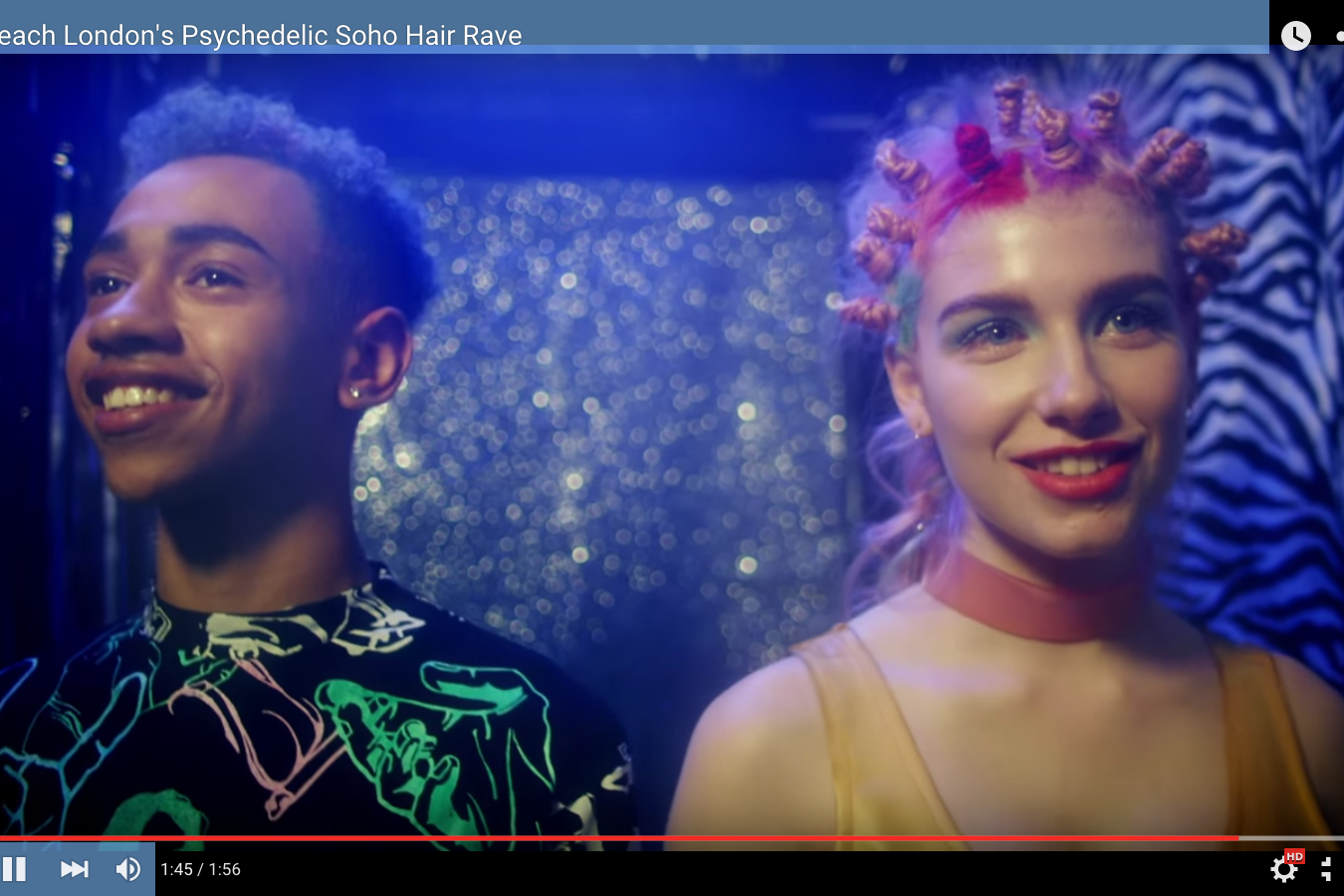 Bleach London Psychedelic Soho Hair Rave