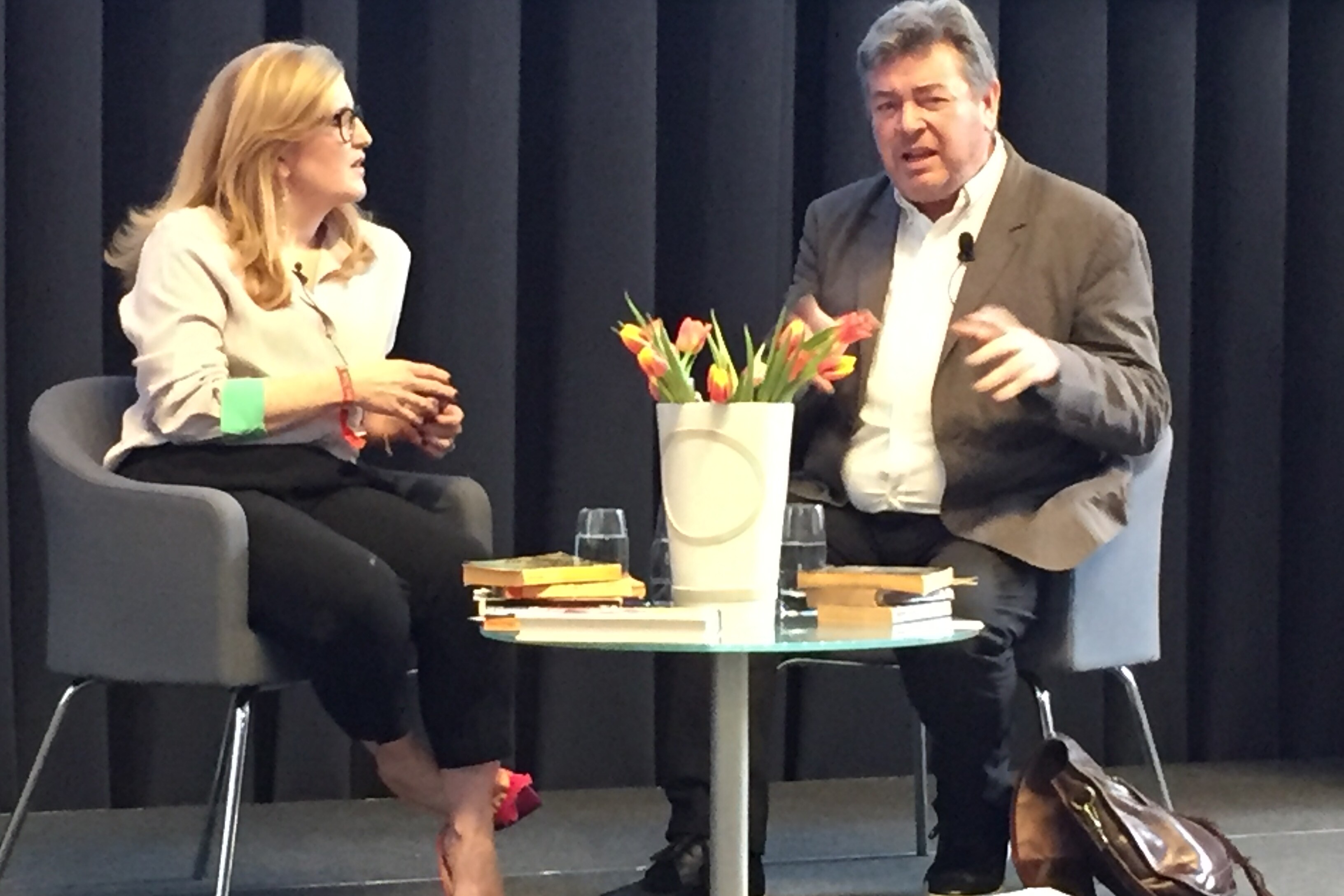 Helen Brocklebank in conversation with David Aaronovitch