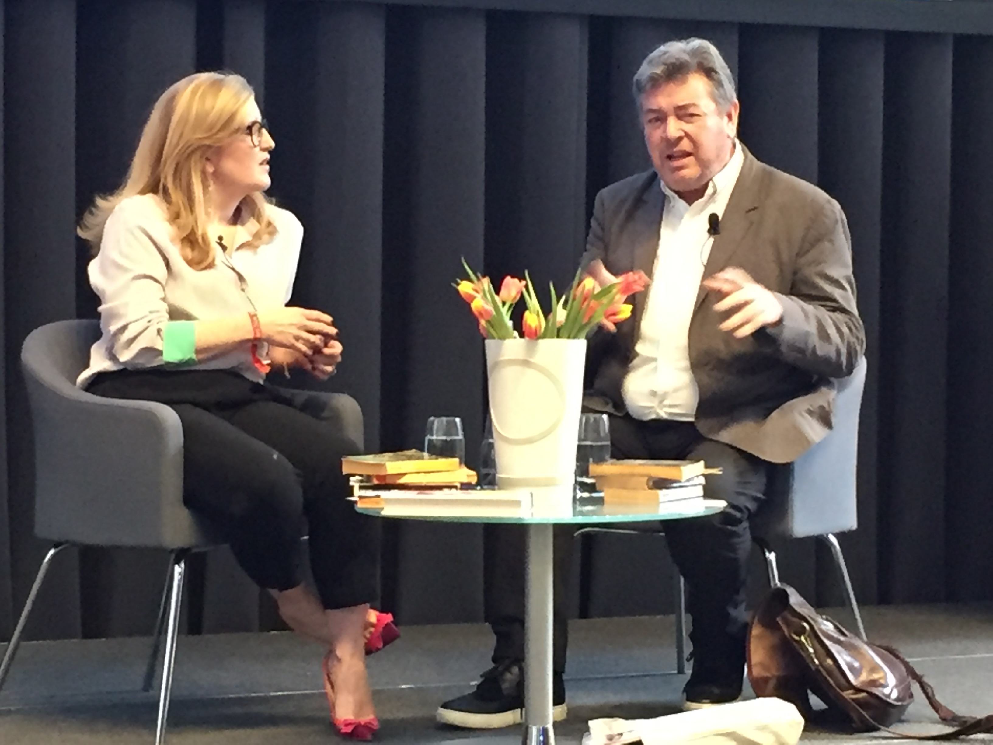 Helen Brocklebank in conversation with David Aaronovitch