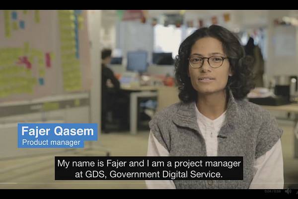 Fajer Qasem - project manager at GDS