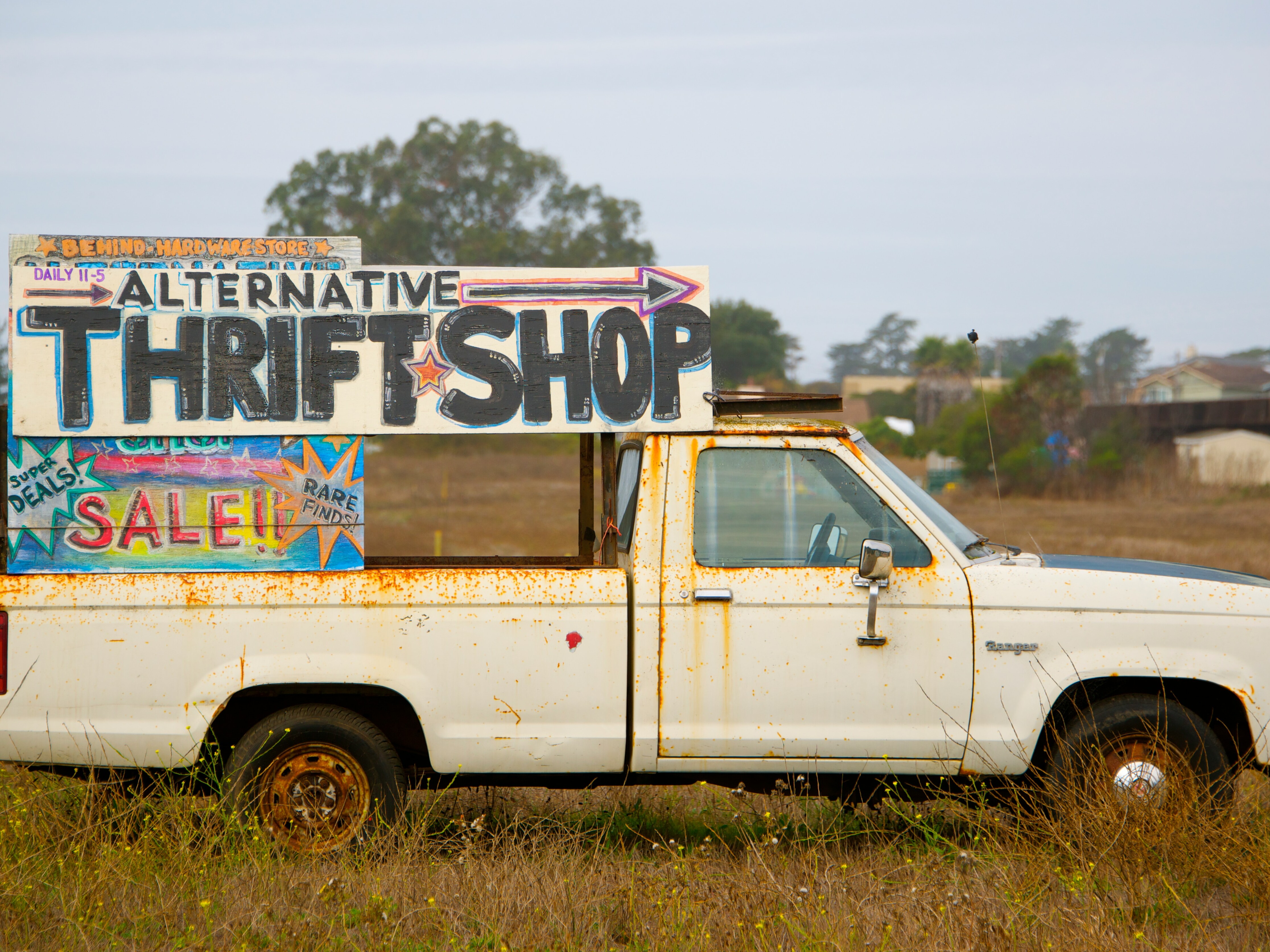 Thrift shop truck