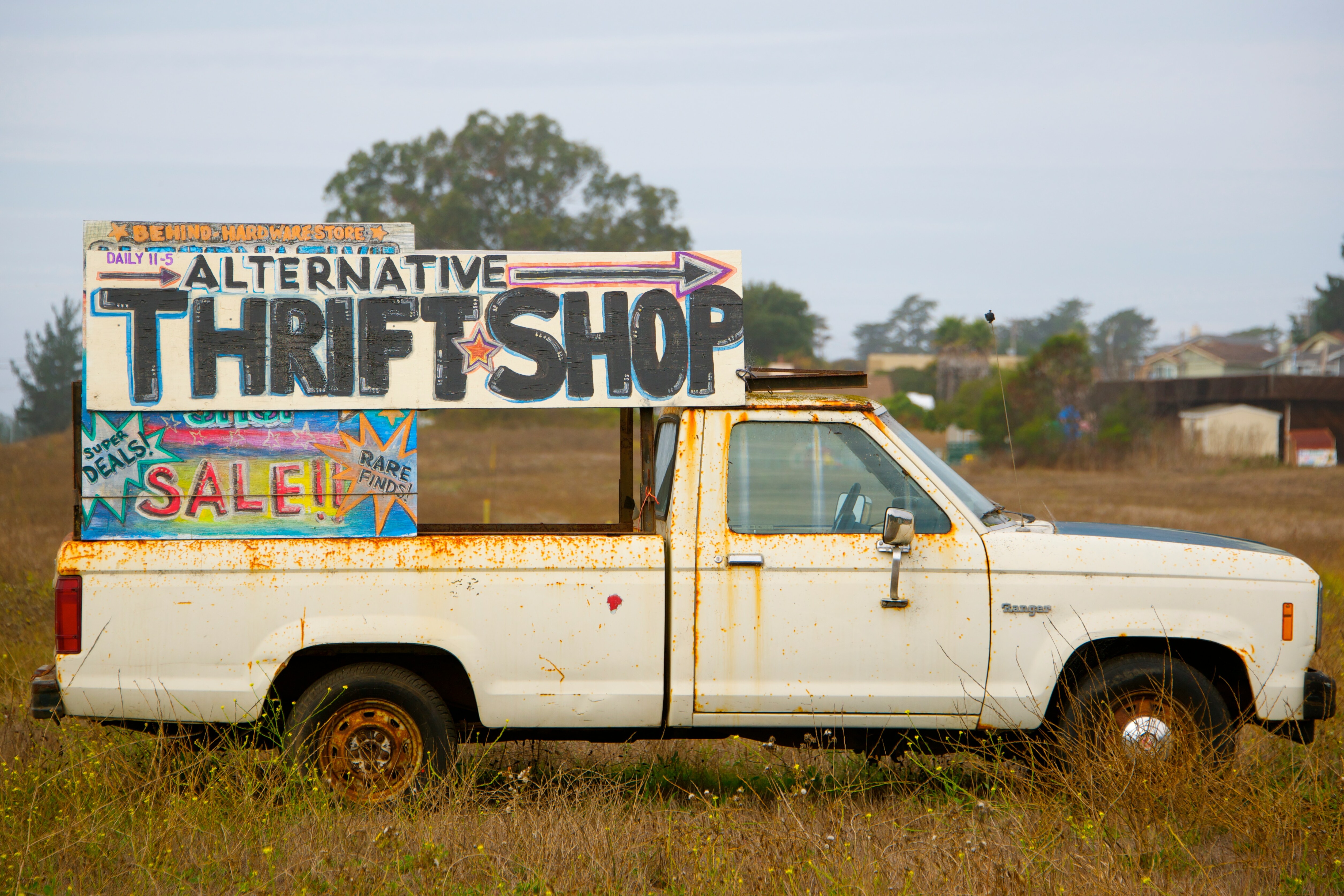 Thrift shop truck