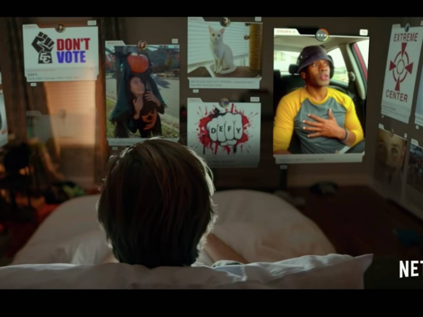 Scene from The Social Dilemma - a new documentary from Netflix