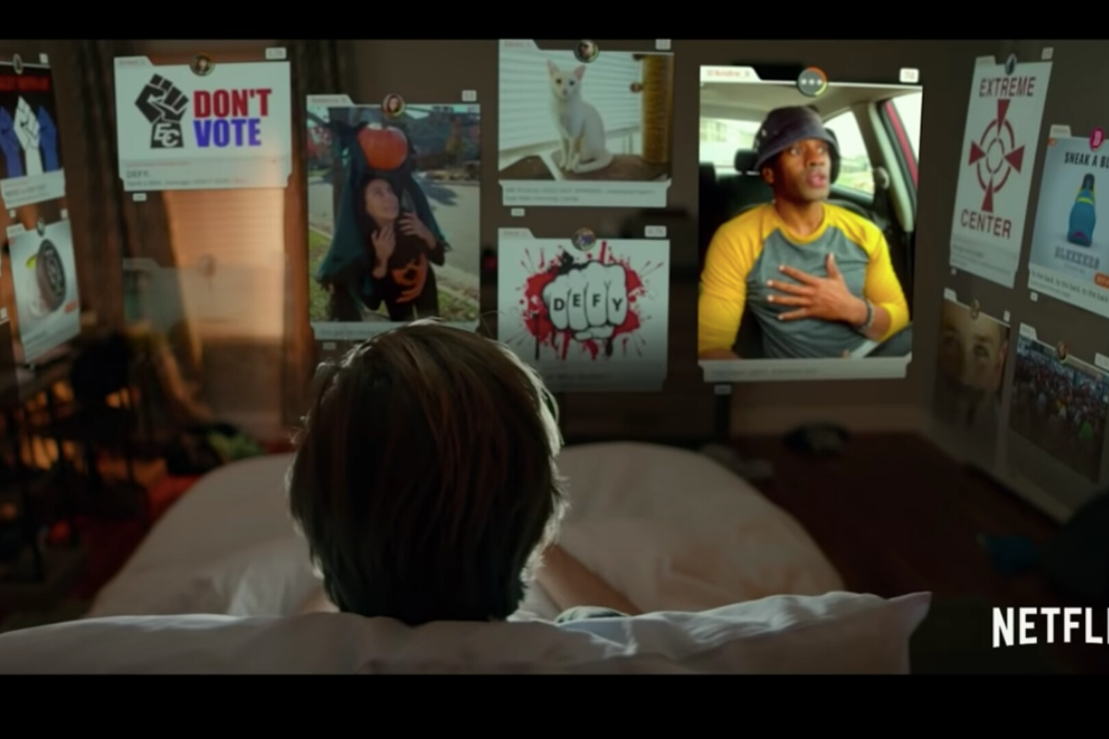 Scene from The Social Dilemma - a new documentary from Netflix