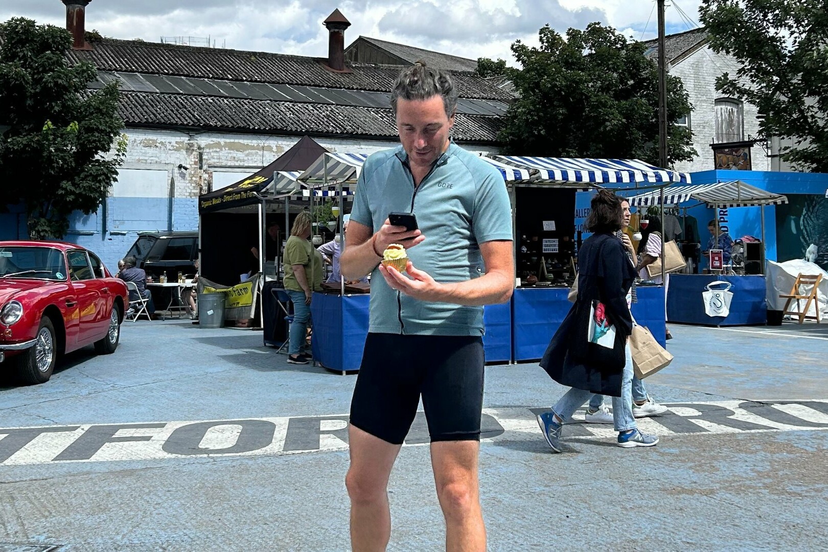 Photographing food at The Brentford Project