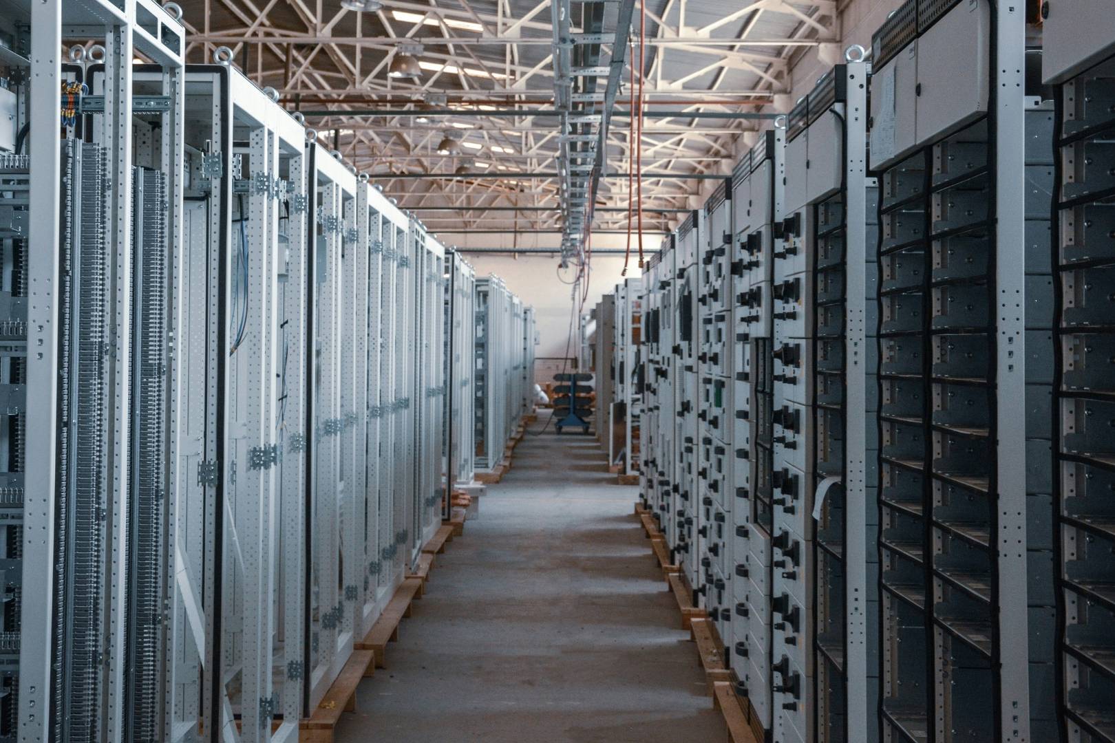 A data centre uses significant amounts of electricity and water - raising questions about sustainability