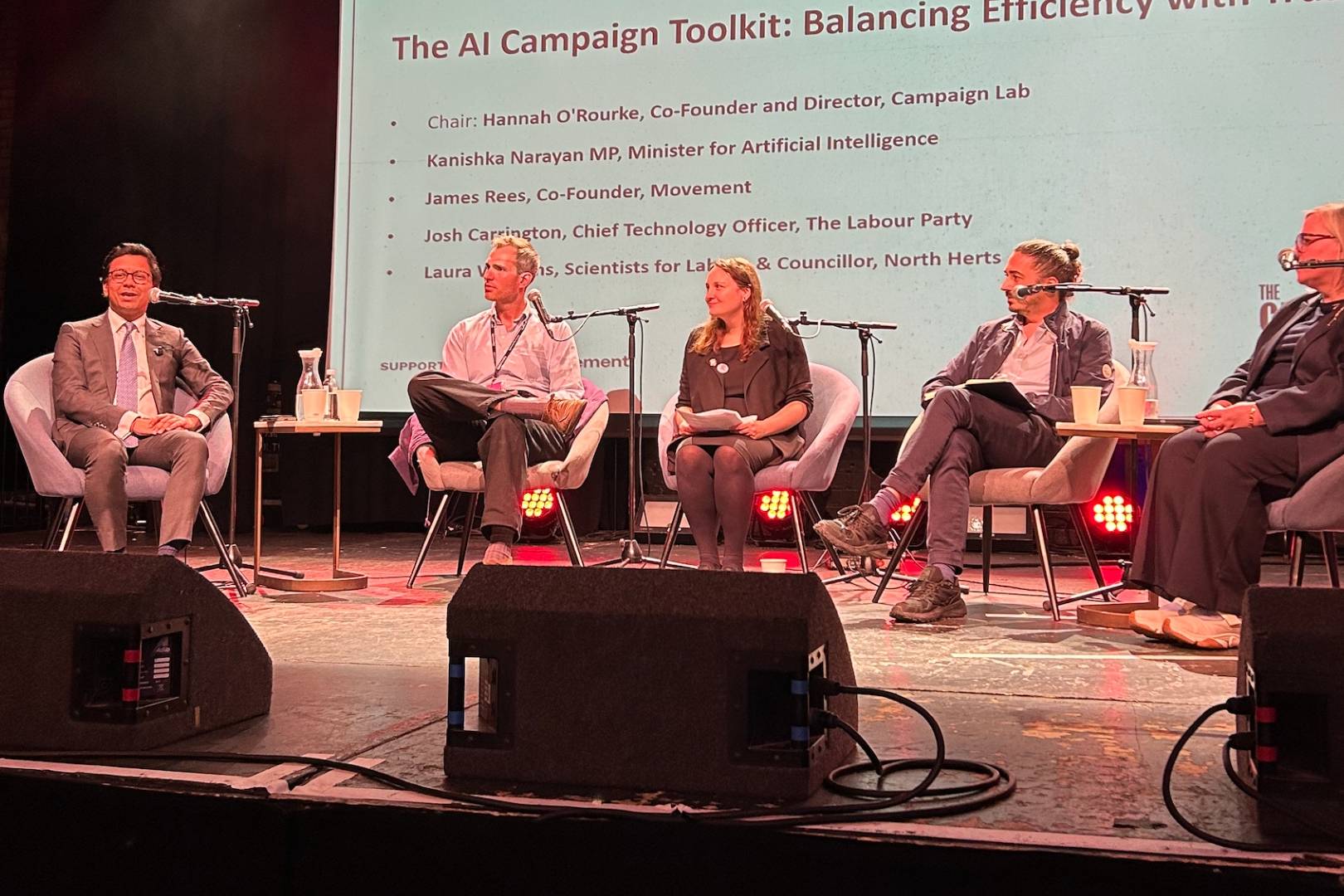 Campaign Lab's panel on AI at the Labour Party Conference fringe